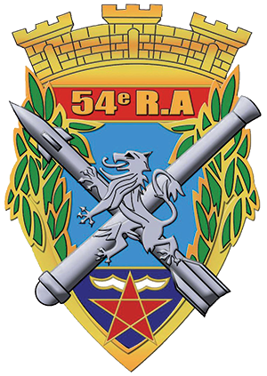 maintenon 54° Régiment d'Artillerie Hyères logo